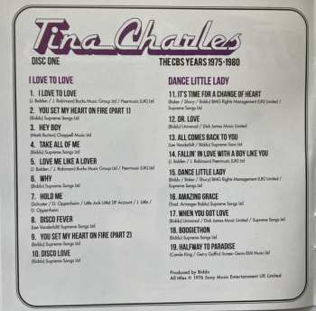 2CD Tina Charles: The CBS Years 1975-1980