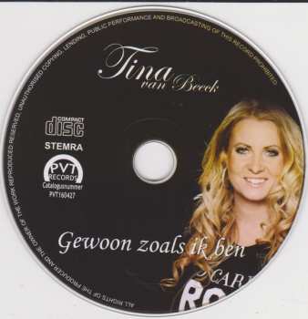 CD Tina van Beeck: Gewoon Zoals Ik Ben