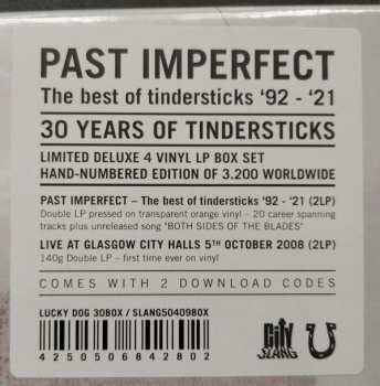 4LP/Doos Tindersticks: Past Imperfect: The Best Of Tindersticks '92 - '21 LTD | DLX | NUM | CLR
