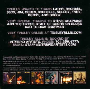 CD Tinsley Ellis: Live - Highwayman