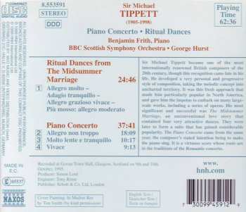 CD BBC Scottish Symphony Orchestra: Piano Concerto • Ritual Dances (From The Midsummer Marriage)