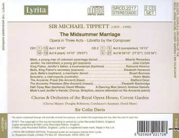 2CD Orchestra Of The Royal Opera House, Covent Garden: The Midsummer Marriage