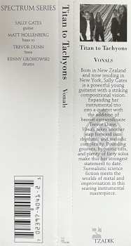 CD Titan To Tachyons: Vonals