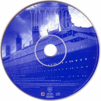 CD James Horner: Titanic (Music From The Motion Picture)