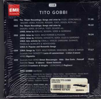 5CD/Doos Tito Gobbi: Complete Solo Recordings
