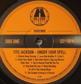 LP Tito Jackson: Under Your Spell