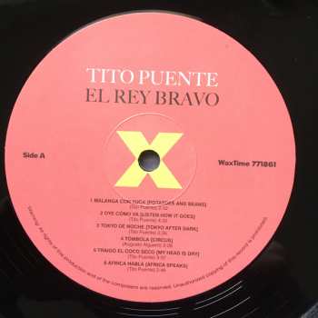 LP Tito Puente: El Rey Bravo LTD