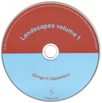 CD Tiziano Tononi: Landscapes Volume 1 (Songs In Opposition)