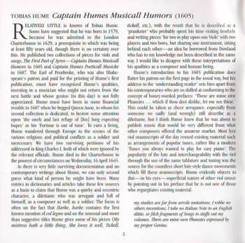 CD Tobias Hume: Passion & Division — 'Captain Humes Musicall Humors'