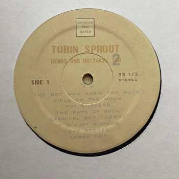 2LP Tobin Sprout: Demos and Outtakes Two LTD