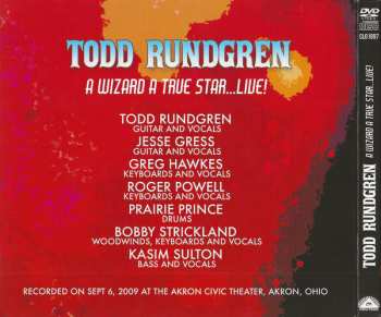 CD/DVD Todd Rundgren: A Wizard A True Star...Live!