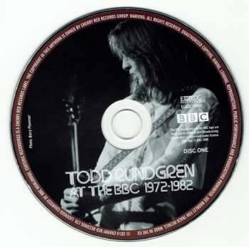 3CD/DVD/Doos Todd Rundgren: At The BBC 1972-1982