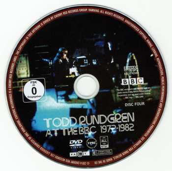 3CD/DVD/Doos Todd Rundgren: At The BBC 1972-1982