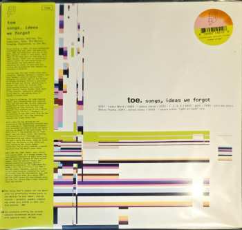 LP toe: Songs, Ideas We Forgot CLR