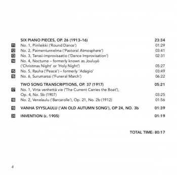 CD Toivo Kuula: Complete Works For Solo Piano