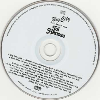 CD Tol Hansse: Big City - Het Beste Van Tol Hansse