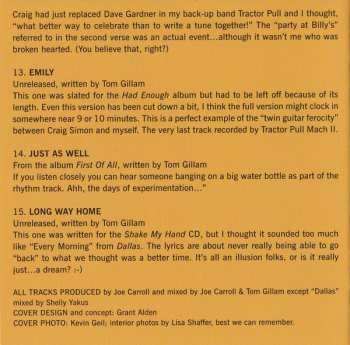 CD Tom Gillam: Better Than The Rest: An Anthology
