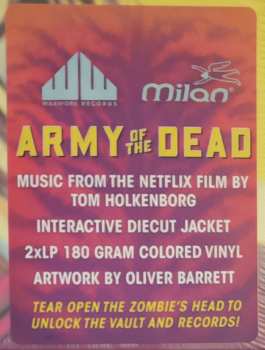 2LP Tom Holkenborg: Army Of The Dead (Music From The Netflix Film) DLX | CLR