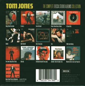 17CD/Doos Tom Jones: The Complete Decca Studio Albums Collection