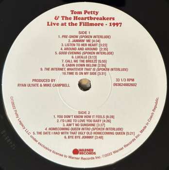 3LP Tom Petty And The Heartbreakers: Live At The Fillmore - 1997