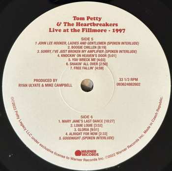 3LP Tom Petty And The Heartbreakers: Live At The Fillmore - 1997