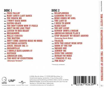 2CD Tom Petty And The Heartbreakers: The Best Of Everything (The Definitive Career Spanning Hits Collection 1976-2016)
