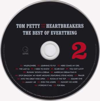 2CD Tom Petty And The Heartbreakers: The Best Of Everything (The Definitive Career Spanning Hits Collection 1976-2016)
