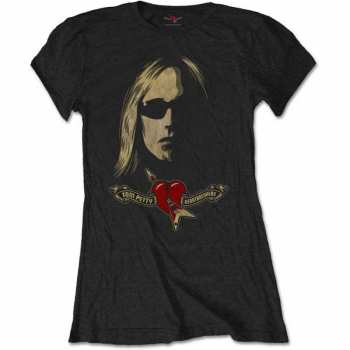 Merch Tom Petty And The Heartbreakers: Dames T-shirt Shades & Logo Tom Petty & The Heartbreakers 