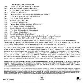 CD Tom Rush: The Very Best Of Tom Rush: No Regrets