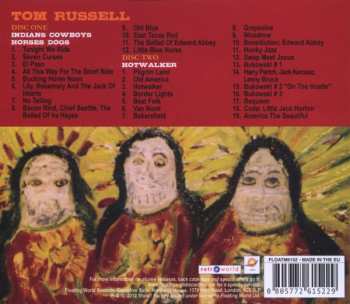 2CD Tom Russell: Indians Cowboys Horses Dogs & Hotwalker