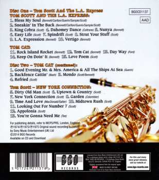2CD Tom Scott: Tom Scott & The L.A. Express / Tom Cat / New York Connection