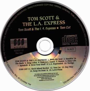 2CD Tom Scott: Tom Scott & The L.A. Express / Tom Cat / New York Connection