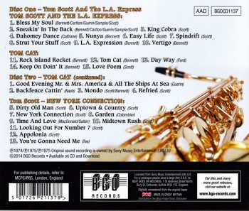 2CD Tom Scott: Tom Scott & The L.A. Express / Tom Cat / New York Connection