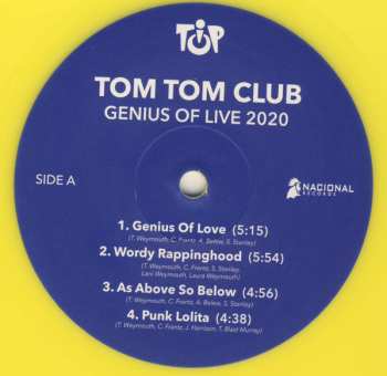 LP Tom Tom Club: Genius Of Live 2020 CLR