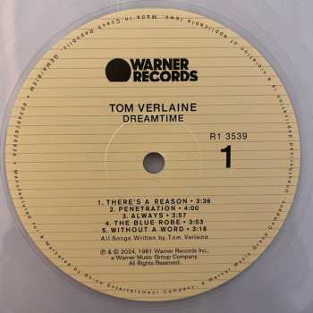 4LP/Doos Tom Verlaine: Souvenir From A Dream: The Tom Verlaine Albums (1979-1984) LTD | CLR