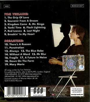 CD Tom Verlaine: Tom Verlaine / Dreamtime