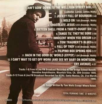 CD Tom Waits: Under The Bridge: The Classic Benefit Show