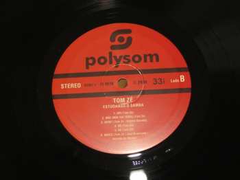 LP Tom Zé: Estudando O Samba LTD