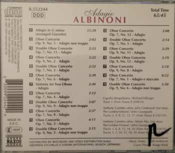 CD Tomaso Albinoni: Adagio