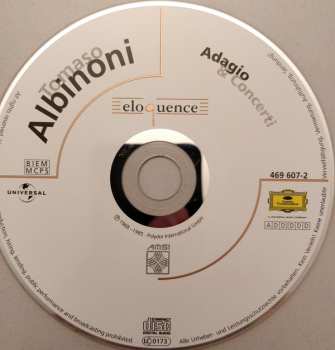 CD Camerata Bern: Adagio & Concerti