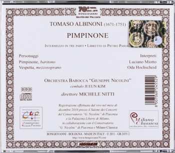 CD Tomaso Albinoni: Pimpinone