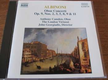 CD Tomaso Albinoni: Oboe Concerti Op. 9, Nos. 2, 3, 5, 8, 9 & 11