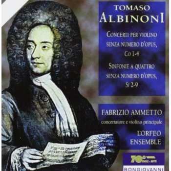 CD Tomaso Albinoni: Sinfonie A Quattro Woo 2-9