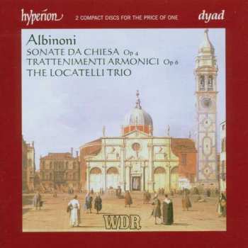 2CD Tomaso Albinoni: Sonate Da Chiesa Op 4 - Trattenimenti Armonici Per Camera Op 6