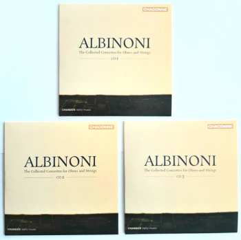 3CD Tomaso Albinoni: The Collected Concertos For Oboes And Strings