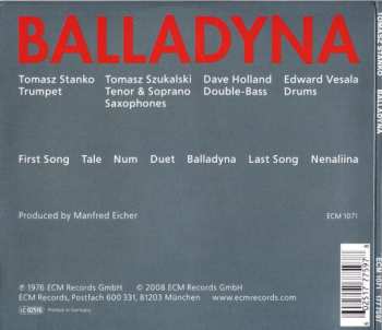 CD Tomasz Stańko: Balladyna