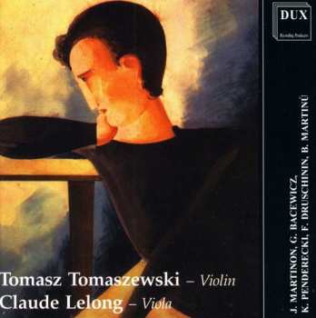Album Tomasz Tomaszewski: Tomasz Tomaszewski – Violin, Claude Lelong – Viola