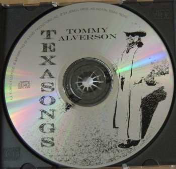 CD Tommy Alverson: Texasongs