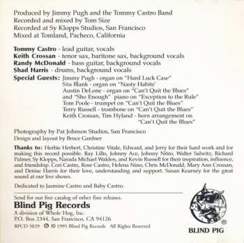CD Tommy Castro: Exception To The Rule