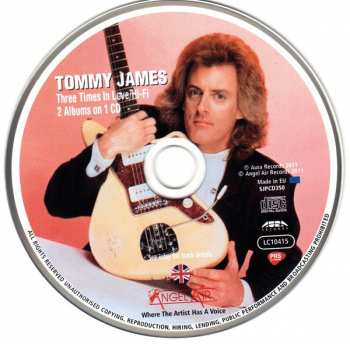 CD Tommy James: Three Times In Love/Hi-Fi